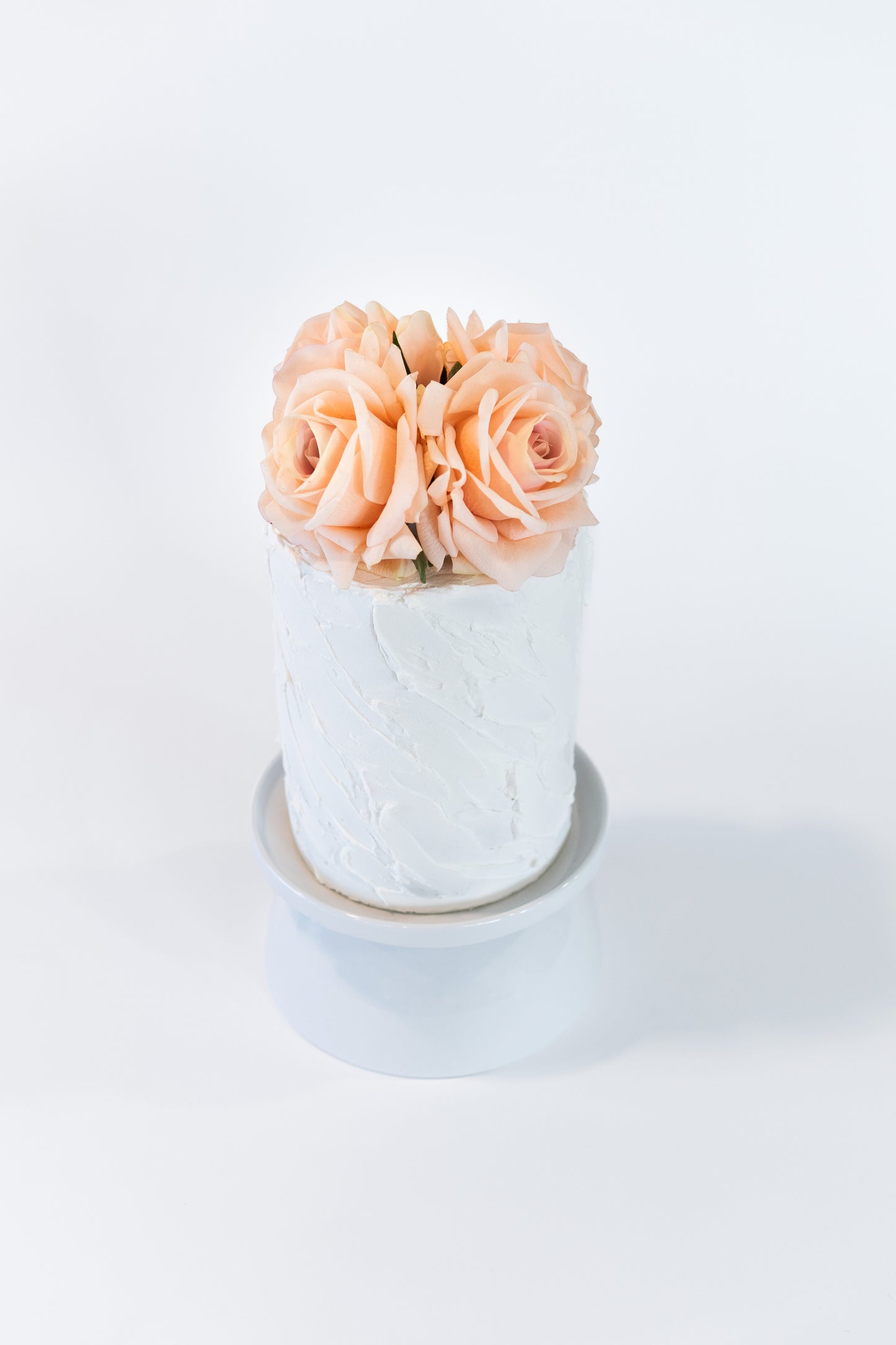 Anthea Pink Real Touch Cake Flowers – Lifelike Faux Wedding Cake Décor