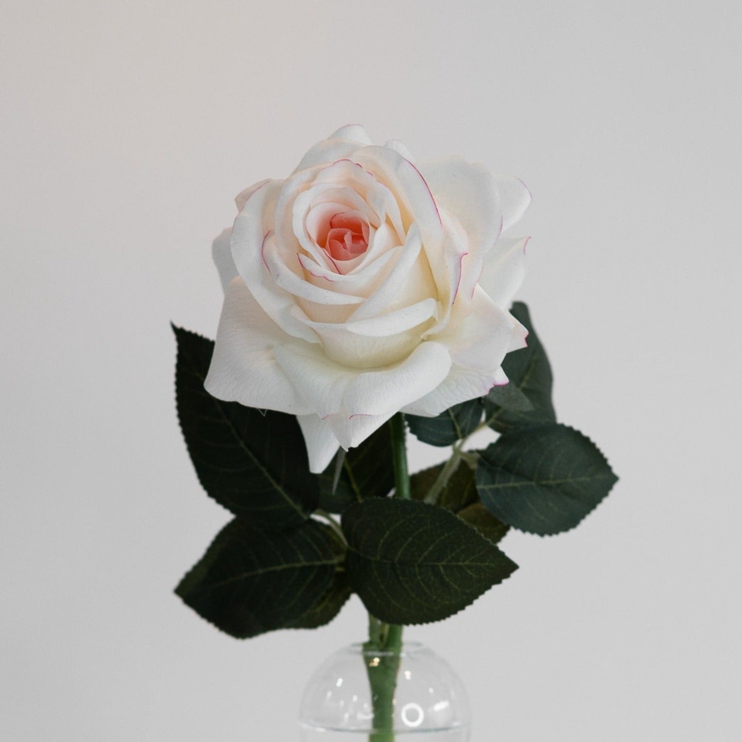 Alba Real Touch Faux Rose – Lifelike Artificial Wedding Flower
