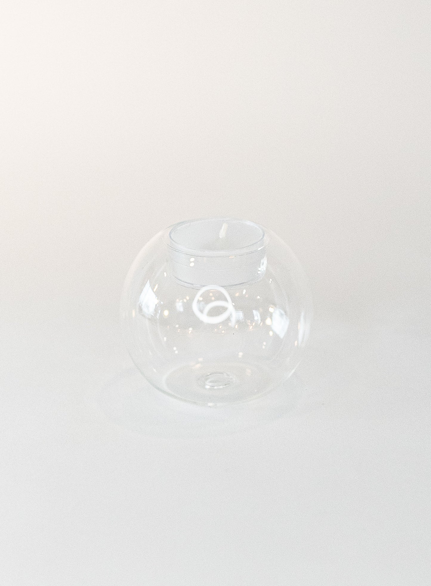 Gaia Tea Light Holder – Elegant Glass Candle Holder for Weddings