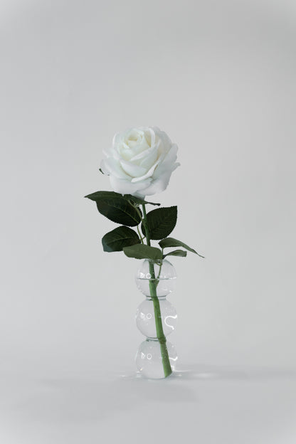Alba Real Touch Faux Rose – Lifelike Artificial Wedding Flower