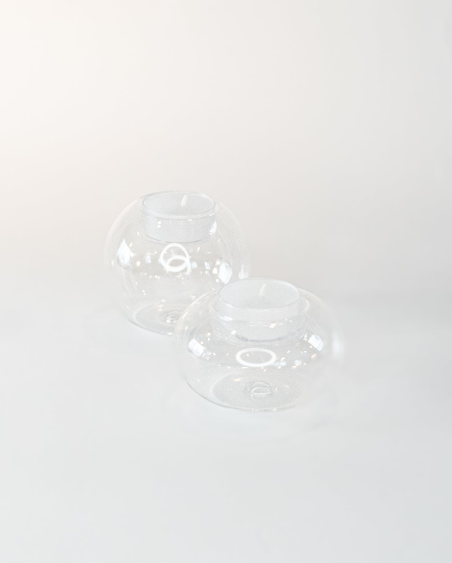 Gaia Tea Light Holder – Elegant Glass Candle Holder for Weddings